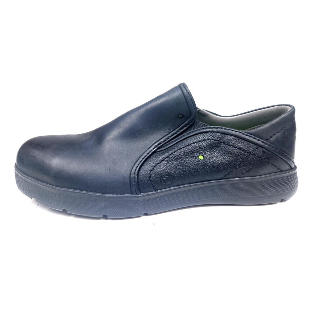 Red Wing Cross Lite Safety Toe Slip-on Work Shoe Mens US 8 D 6722 Black Leather
